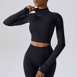 Madelyn Zip Longsleeve Top