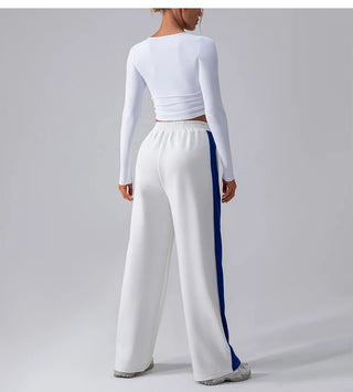 Blakely Contrast Cotton Trousers