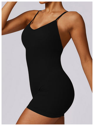 Greta Seamless Scrunch Back Romper