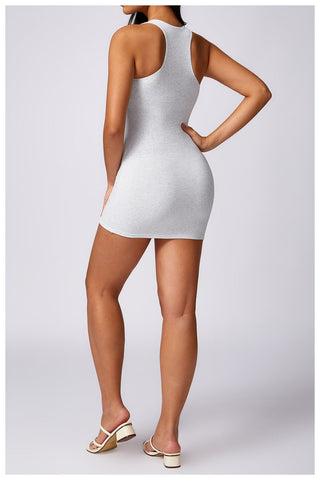 Cotton Racer Back Dress