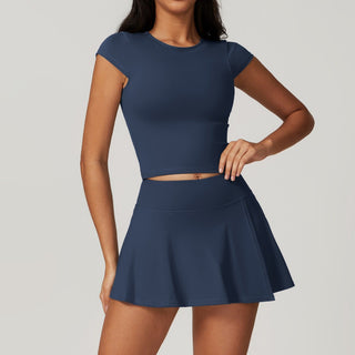 Talia T Sleeve Top & Skort Set