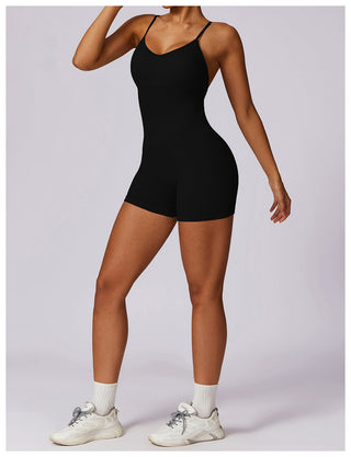 Greta Seamless Scrunch Back Romper