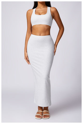 Cotton Bodycon Skirt