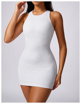 Cotton Racer Back Dress