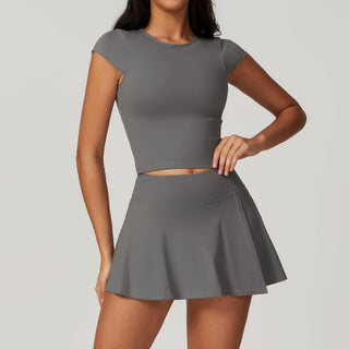 Talia T Sleeve Top & Skort Set