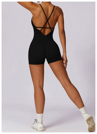 Greta Seamless Scrunch Back Romper