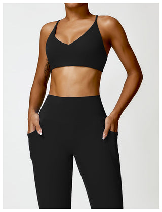 Mona Cross Top & Leggings Set