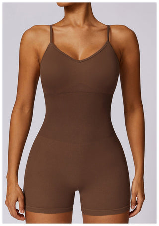 Greta Seamless Scrunch Back Romper