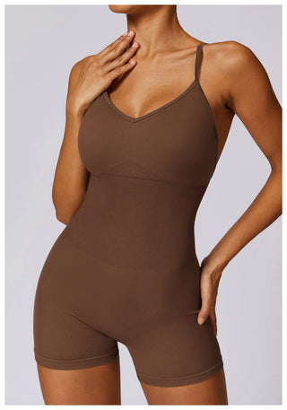 Greta Seamless Scrunch Back Romper