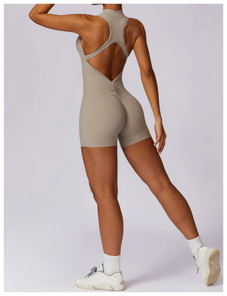 Super Sculpt V Back Romper