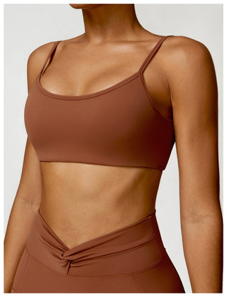 Back Twist Bra Top