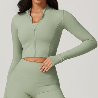 Madelyn Zip Longsleeve Top