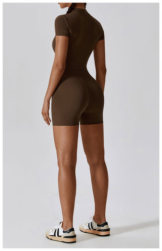 Super Sculpt Short Sleeve Romper (size down)