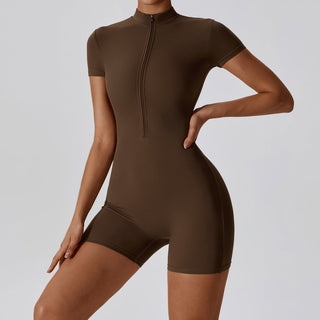 Super Sculpt Short Sleeve Romper (size down)