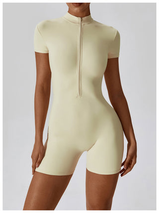 Super Sculpt Short Sleeve Romper (size down)