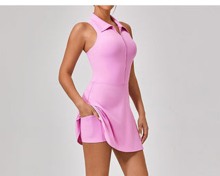 Celeste Zip Skort Dress