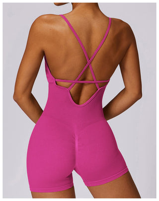 Greta Seamless Scrunch Back Romper