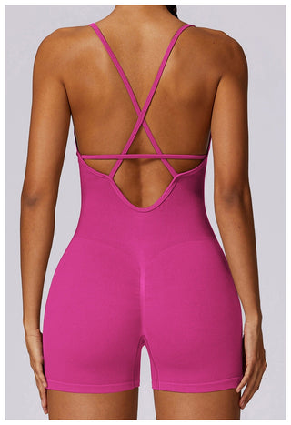 Greta Seamless Scrunch Back Romper