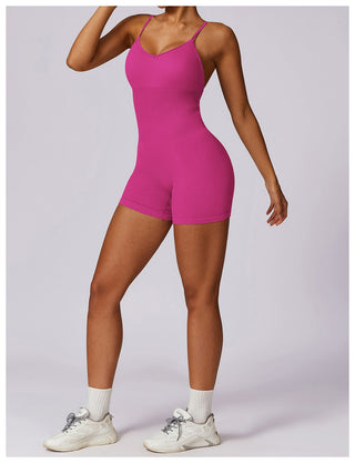 Greta Seamless Scrunch Back Romper