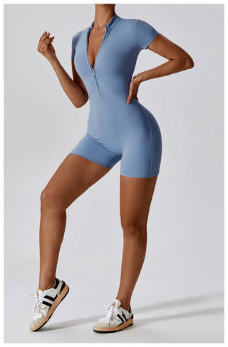 Super Sculpt Short Sleeve Romper (size down)