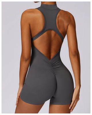 Super Sculpt V Back Romper