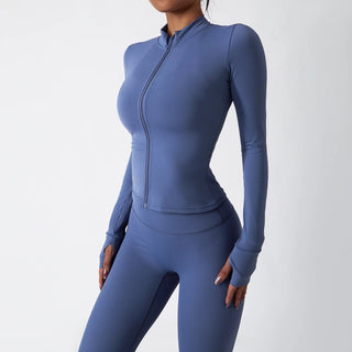 Viral Zip Longsleeve Top