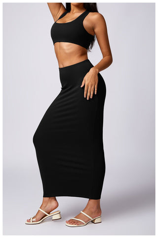 Cotton Bodycon Skirt