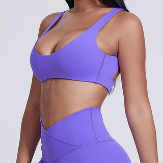 Define Deep Scoop Bra Top