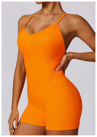 Greta Seamless Scrunch Back Romper