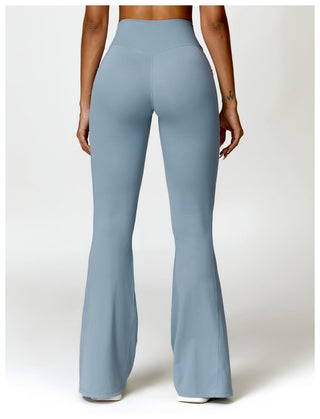 Waist Twist Flared Trousers