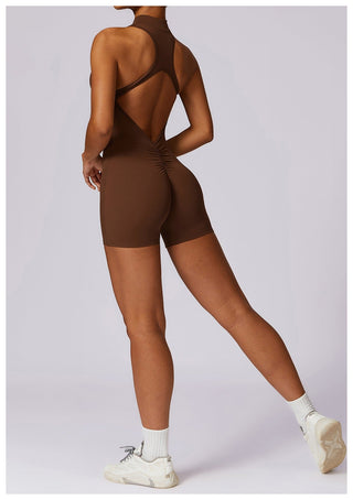 Super Sculpt V Back Romper