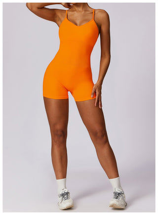 Greta Seamless Scrunch Back Romper