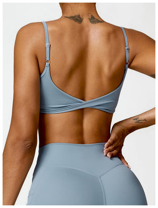 Back Twist Bra Top