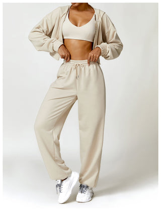 Mona Luxe Zip Sweatsuit