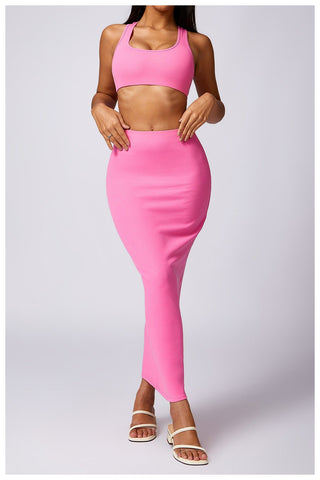 Cotton Bodycon Skirt