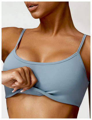 Back Twist Bra Top