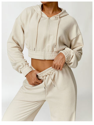 Mona Luxe Zip Sweatsuit