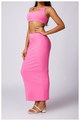 Cotton Bodycon Skirt