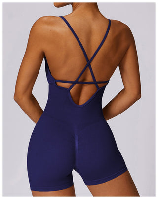 Greta Seamless Scrunch Back Romper