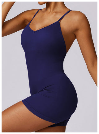 Greta Seamless Scrunch Back Romper