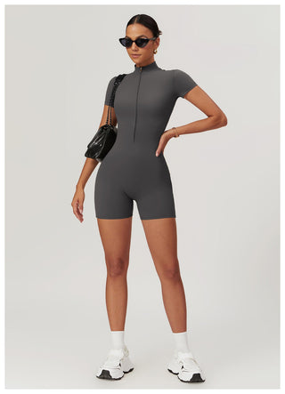 Super Sculpt Short Sleeve Romper (size down)