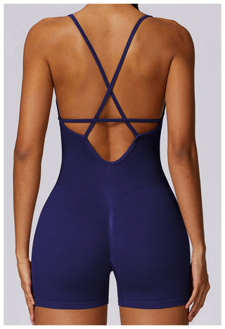 Greta Seamless Scrunch Back Romper