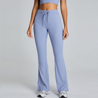 Gloria Ribbed Flared Trousers