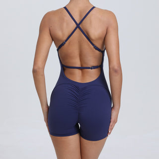 Power Backless Sculpt Romper