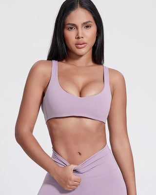 Define Deep Scoop Bra Top