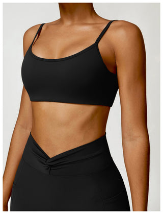 Back Twist Bra Top