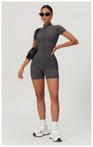 Super Sculpt Short Sleeve Romper (size down)