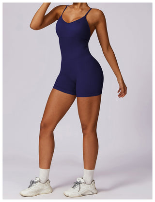 Greta Seamless Scrunch Back Romper