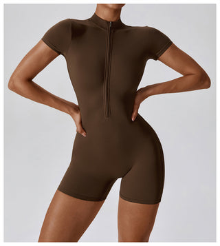 Super Sculpt Short Sleeve Romper (size down)