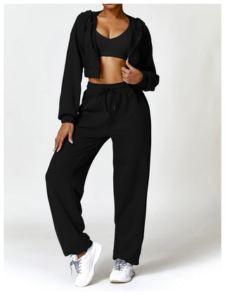 Mona Luxe Zip Sweatsuit